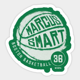 Marcus Smart Boston Basketball Sticker